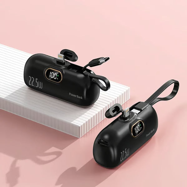 EnergiFickan – Powerbank med 30 000 mAh i fickformat