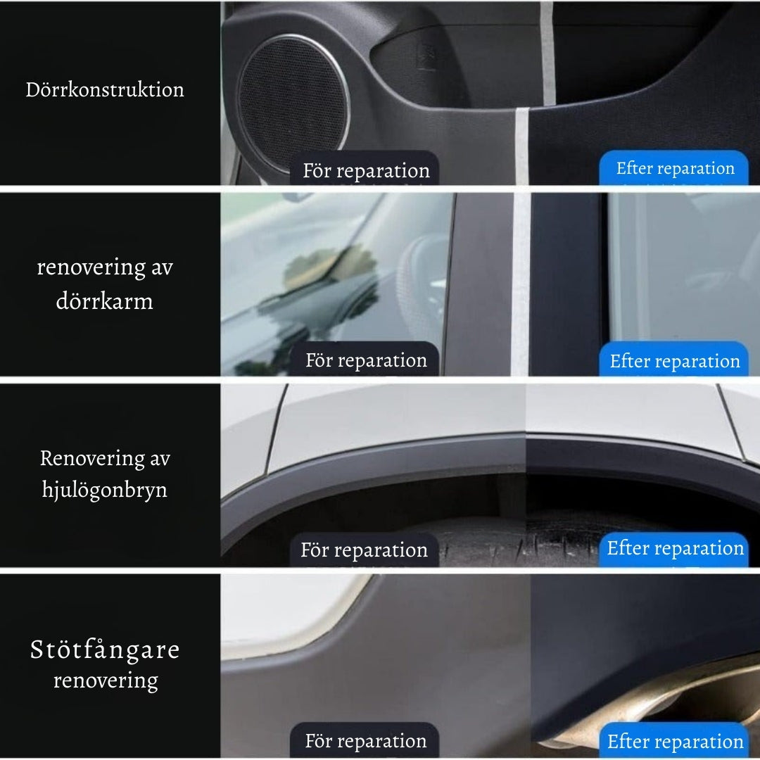 PlastGlans Pro – Återställ bilens plast till nyskick