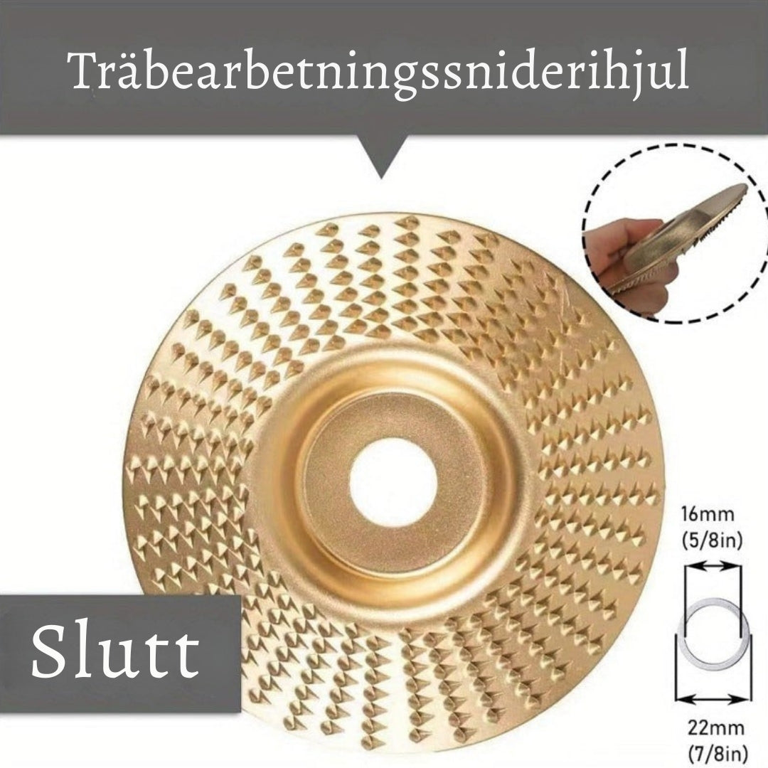 TräSkär Skiva – Precisionsskiva för vinkelslip