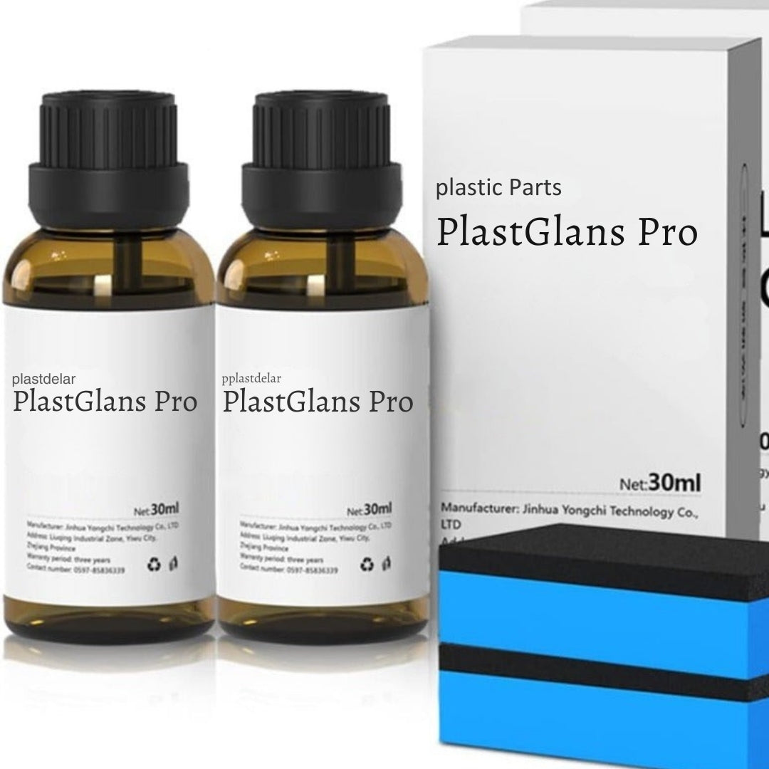 PlastGlans Pro – Återställ bilens plast till nyskick