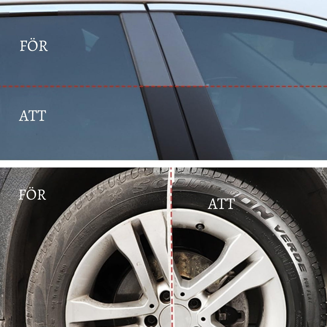 PlastGlans Pro – Återställ bilens plast till nyskick