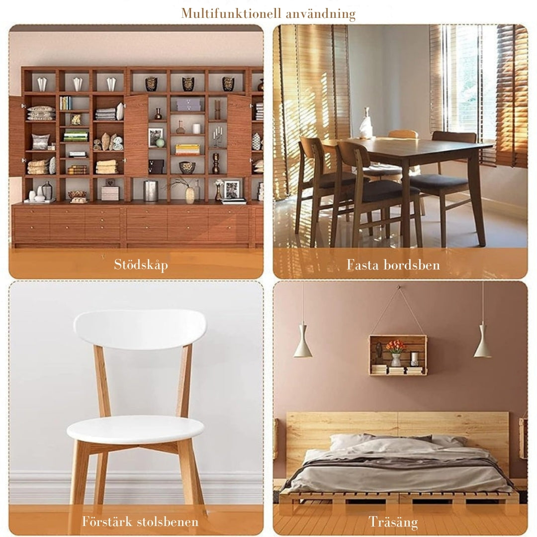 StabilFix – Smarta hörnbeslag som stärker dina möbler på riktigt