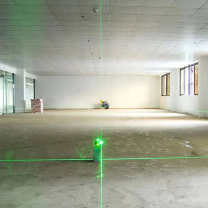 Nivålaser 4D Pro – 360° linjer för exakt montering och utjämning