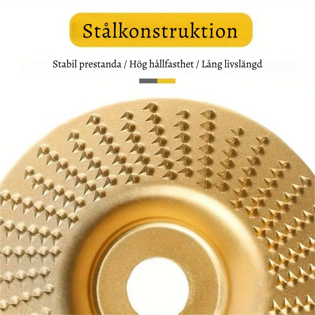 TräSkär Skiva – Precisionsskiva för vinkelslip