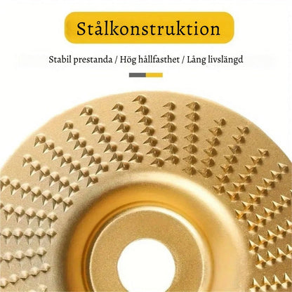 TräSkär Skiva – Precisionsskiva för vinkelslip
