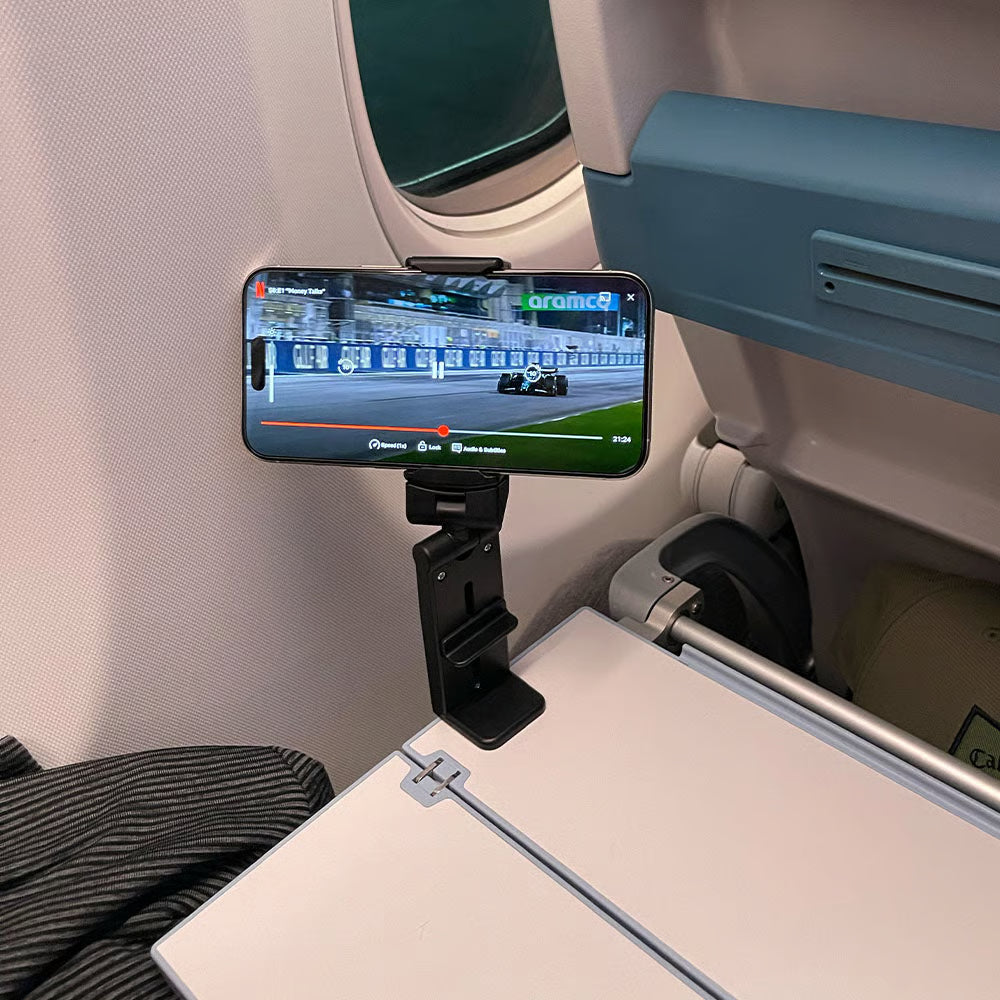 LuftGrepp – Flexibel mobilstativ för resa, vila och vardag
