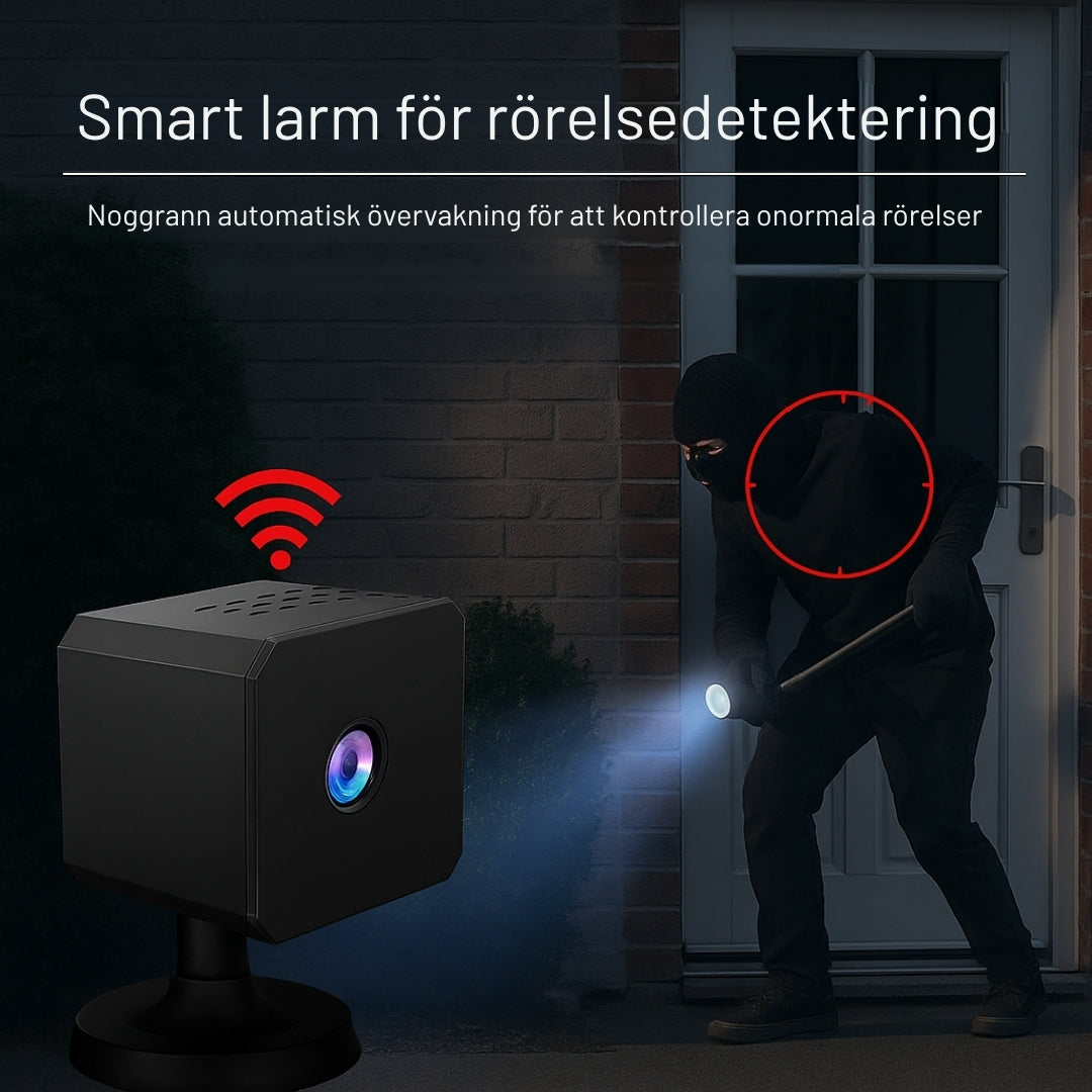 TryggKoll – Säkerhet utan sladdar, wifi eller stress