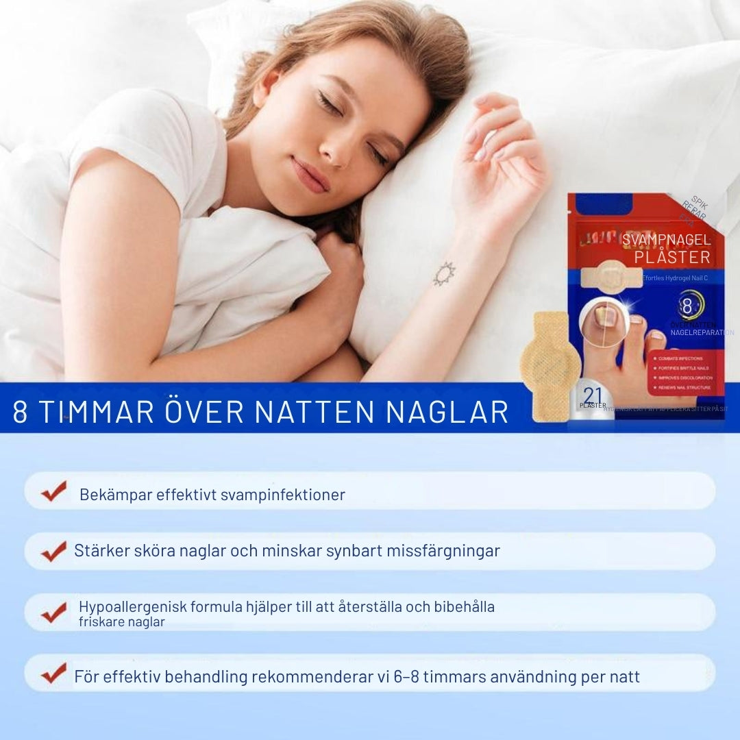 NagelNatt – Naturlig behandling för friska tånaglar