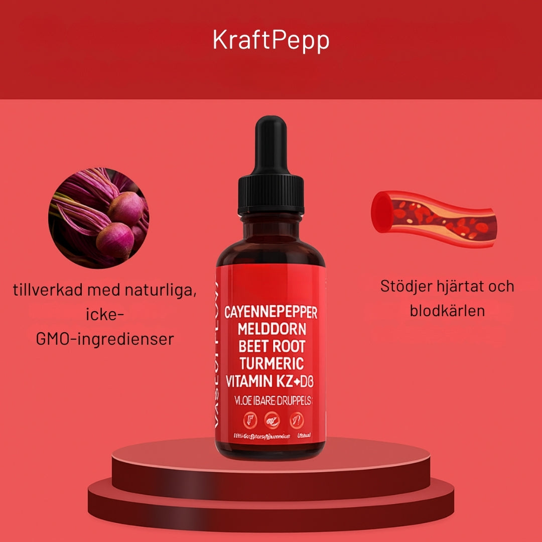 KraftPepp – Naturlig styrka från cayennepeppar
