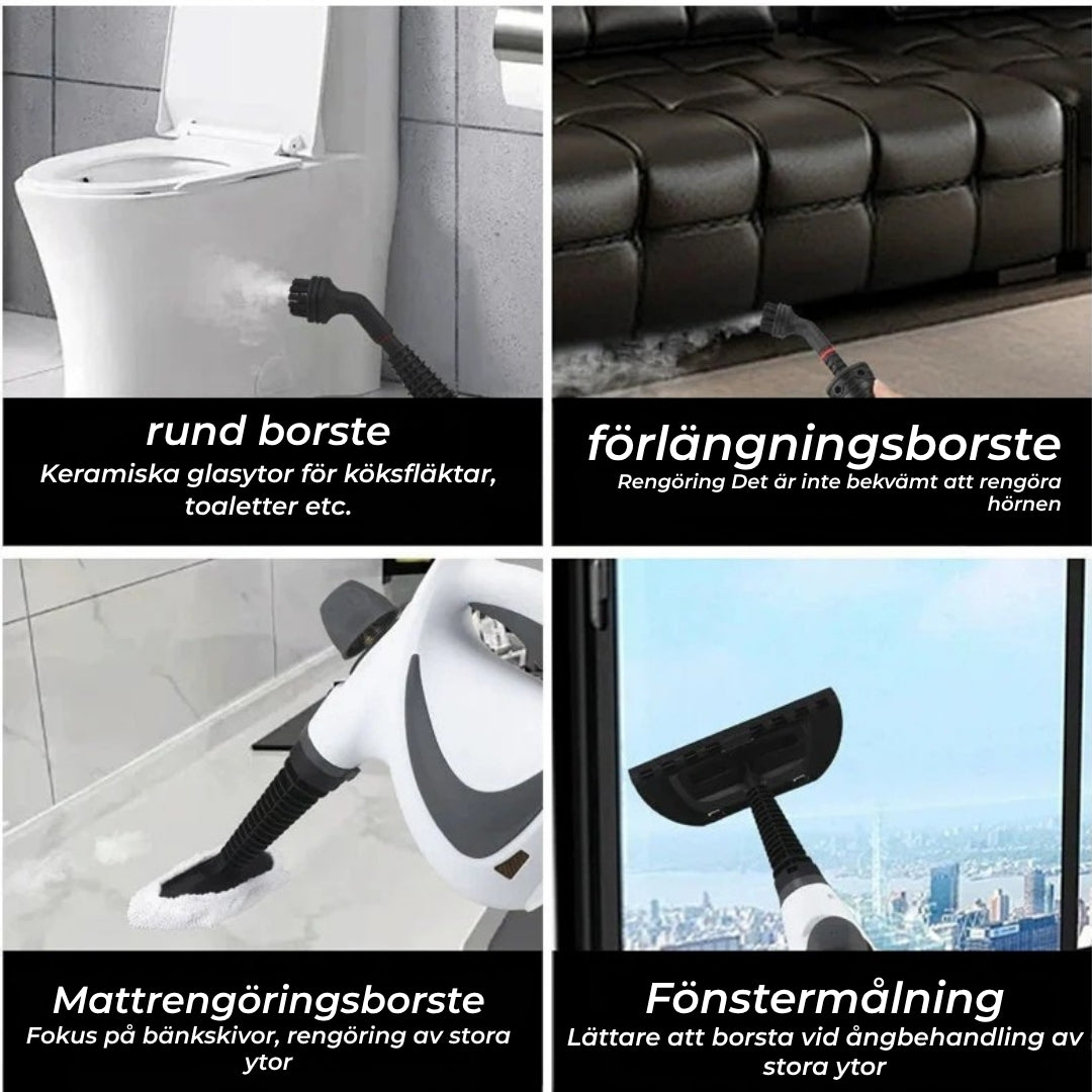 ÅngKlar – Gör rent på djupet, helt utan kemikalier