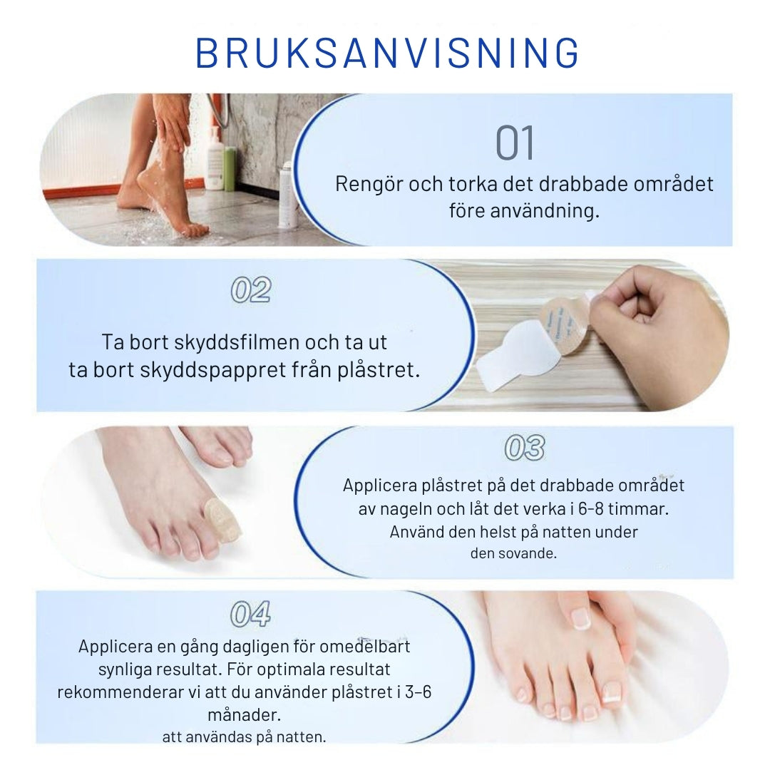 NagelNatt – Naturlig behandling för friska tånaglar