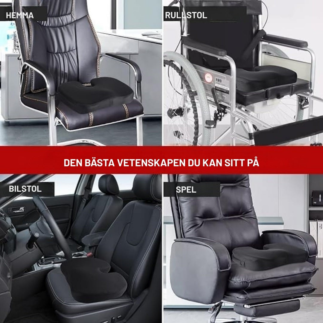 SittLugn – Ultimat Sittkomfort med Stöd för Rygg och Hållning