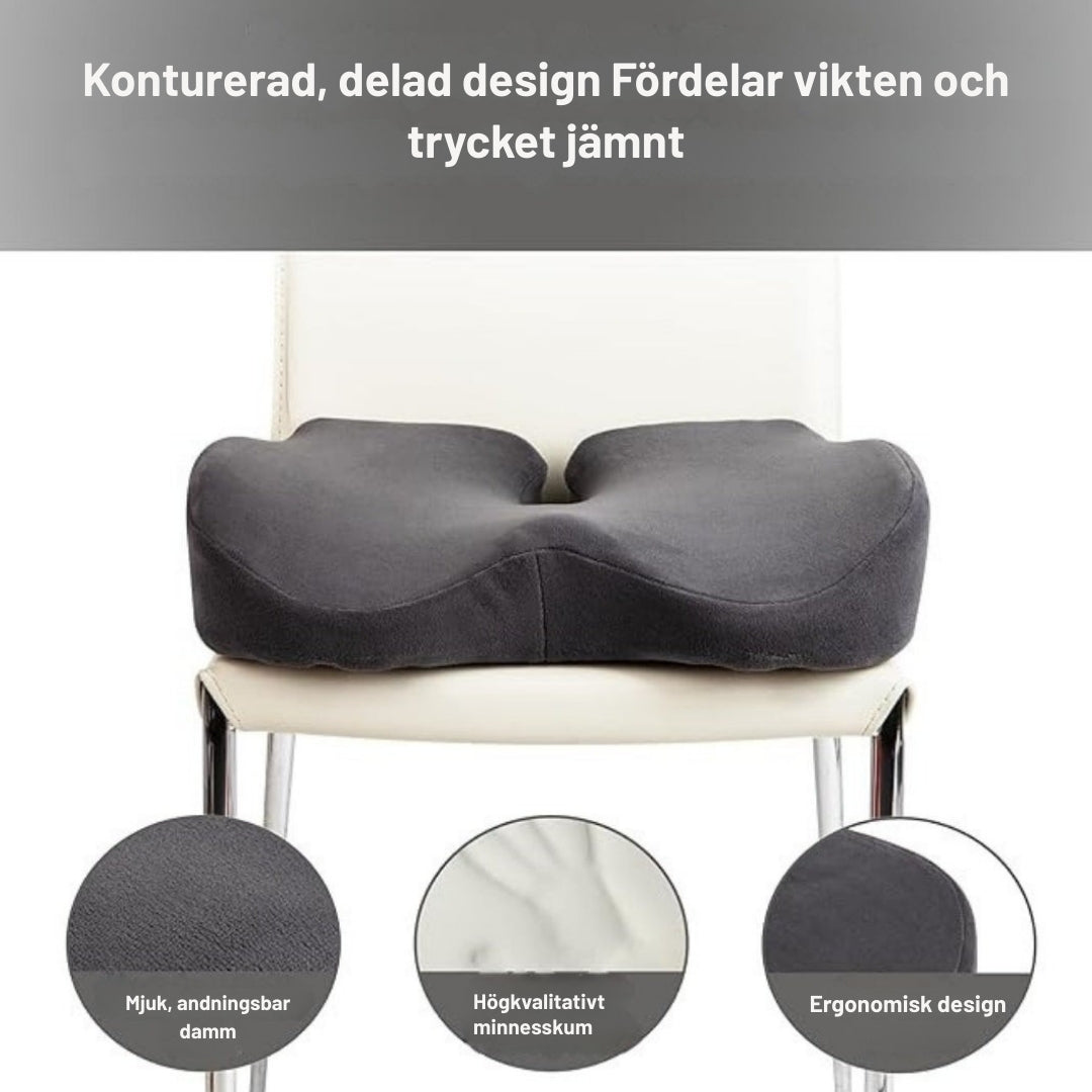 SittLugn – Ultimat Sittkomfort med Stöd för Rygg och Hållning