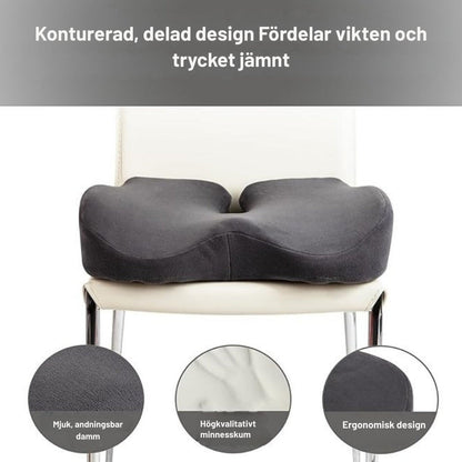 SittLugn – Ultimat Sittkomfort med Stöd för Rygg och Hållning