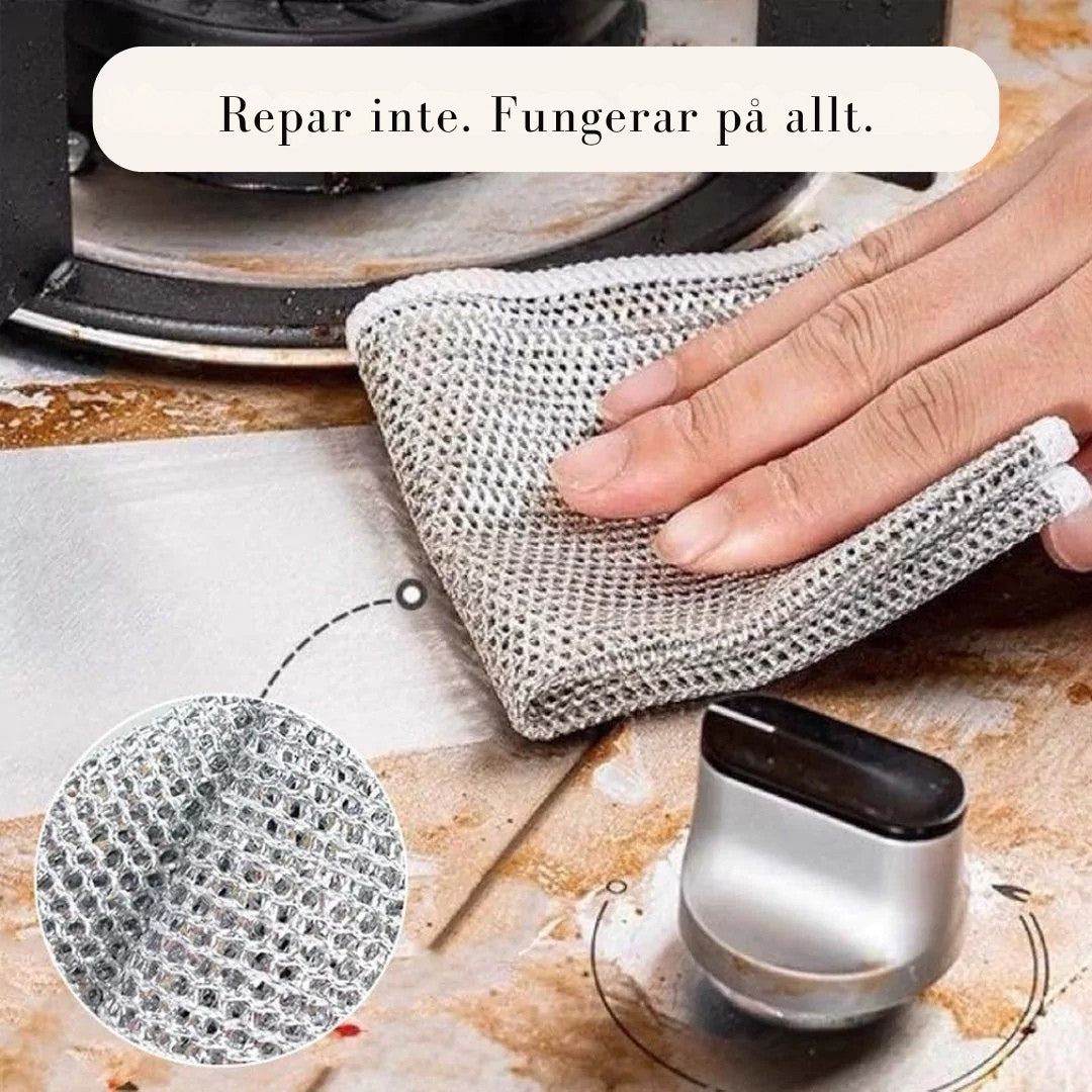 SkrapFritt – Den hygieniska rengöringsduken som skyddar dina ytor