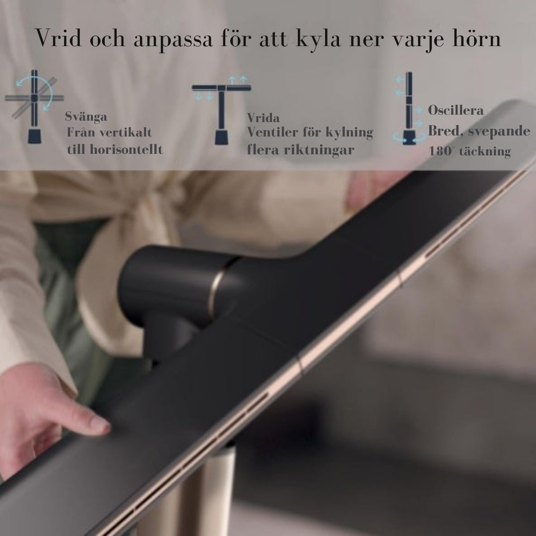 LuftLyn – Bladlös fläkt med kraftfull kylning och total tystnad