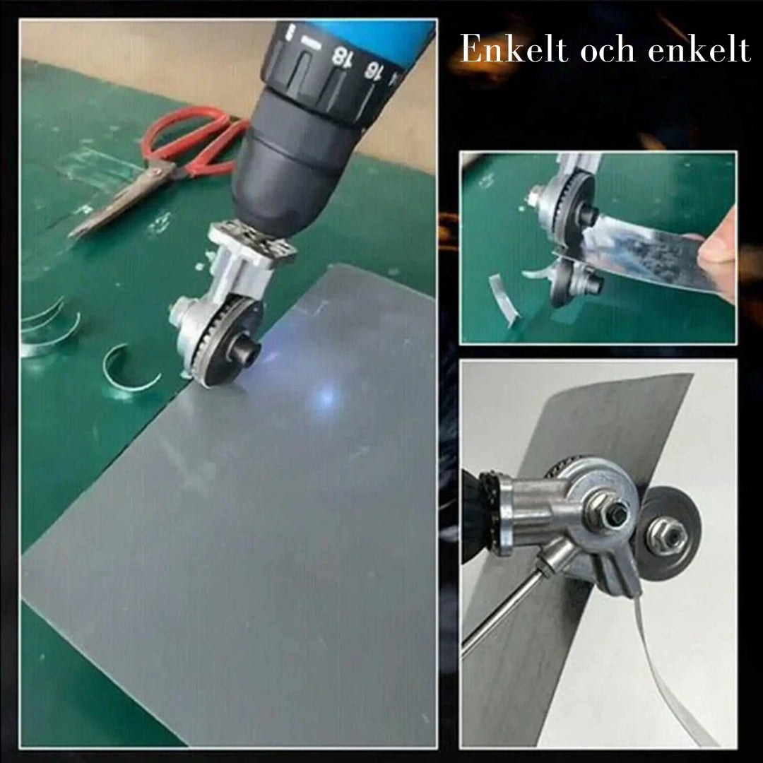 SkärPro Metall – Förvandla din borrmaskin till ett kraftfullt skärverktyg