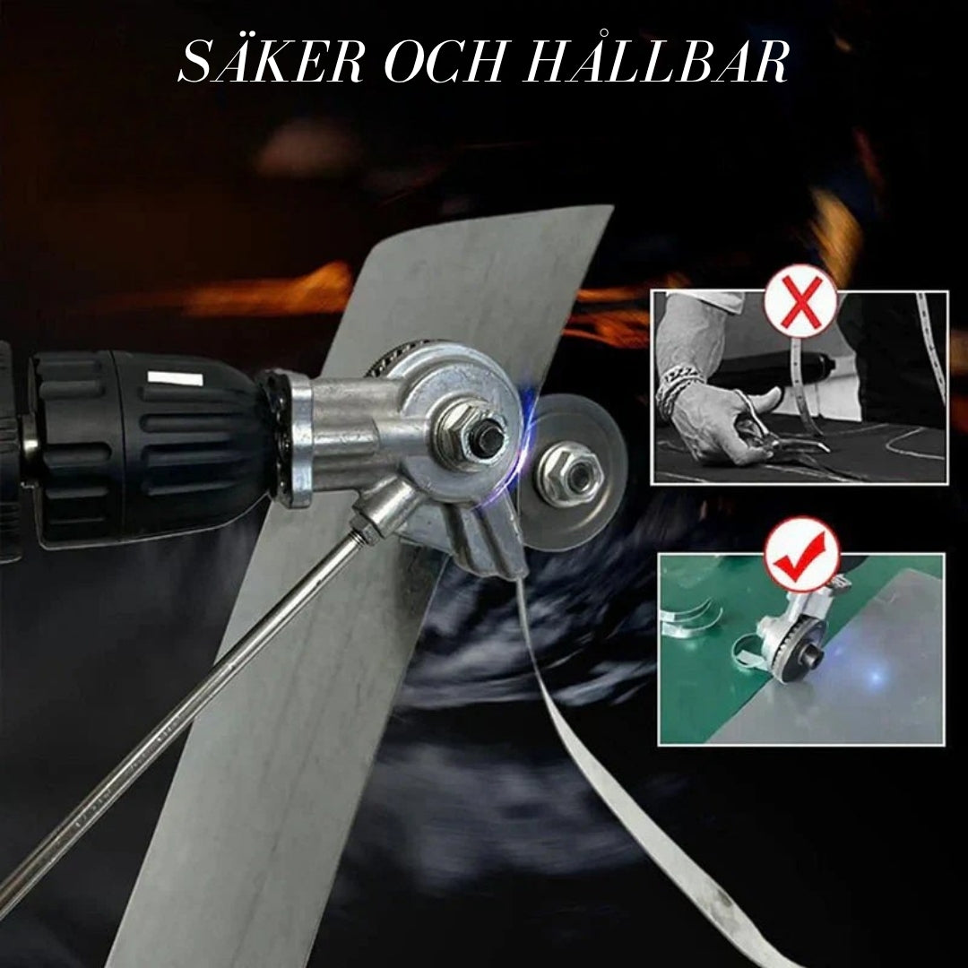 SkärPro Metall – Förvandla din borrmaskin till ett kraftfullt skärverktyg