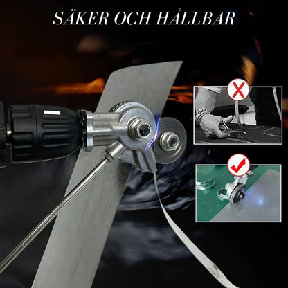 SkärPro Metall – Förvandla din borrmaskin till ett kraftfullt skärverktyg