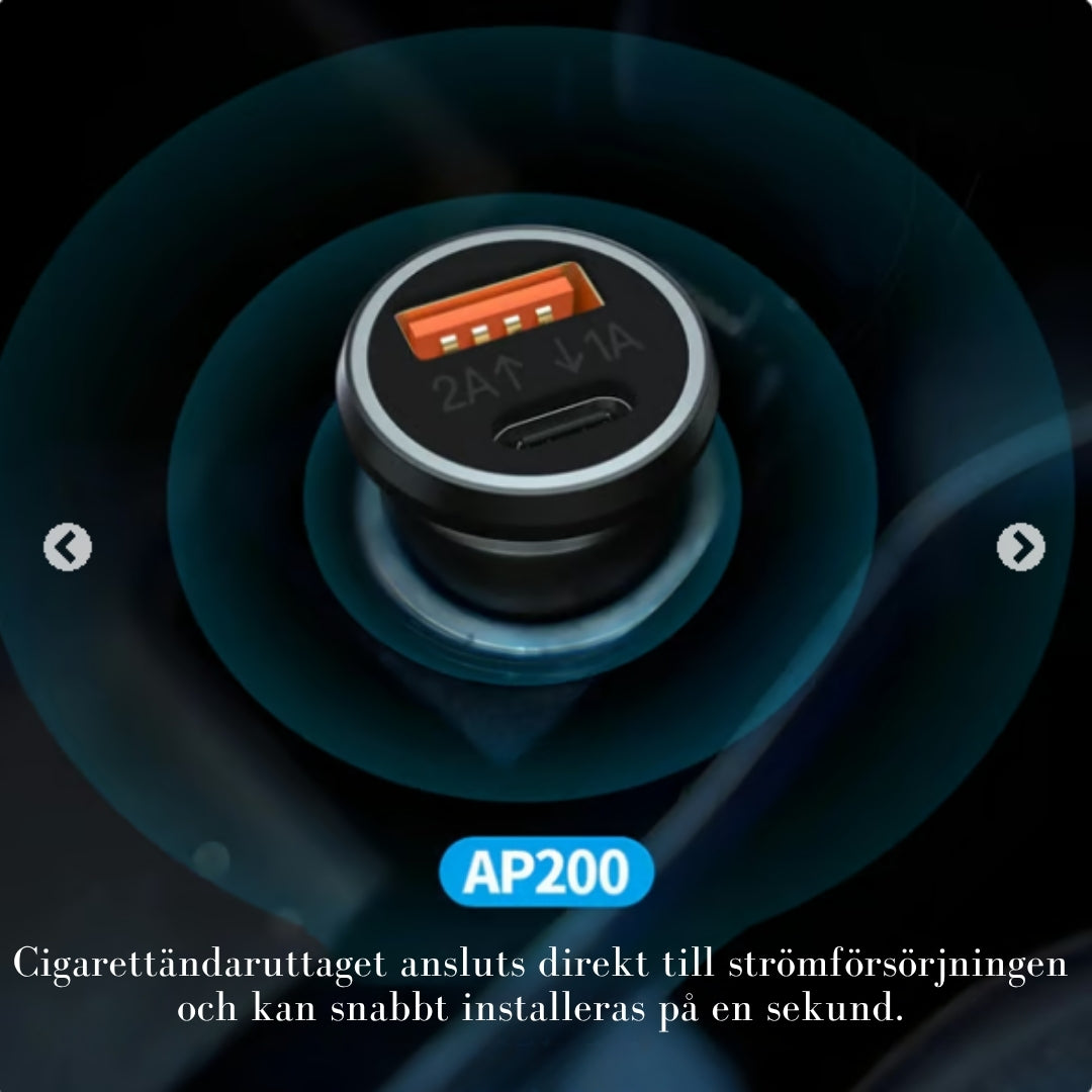 SkyddLadd – Laddar din iPhone och skyddar din bil i hemlighet