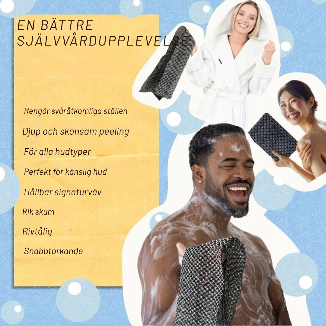 Blissal Skrubbhandduk – För Strålande och Hälsosam Hud