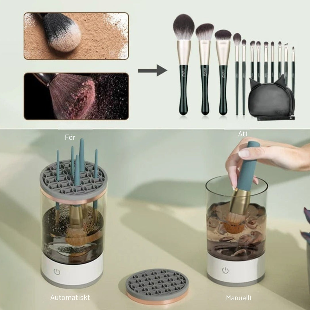 Kindu Borstrengöring – För Fräsch Makeup och Strålande Hud