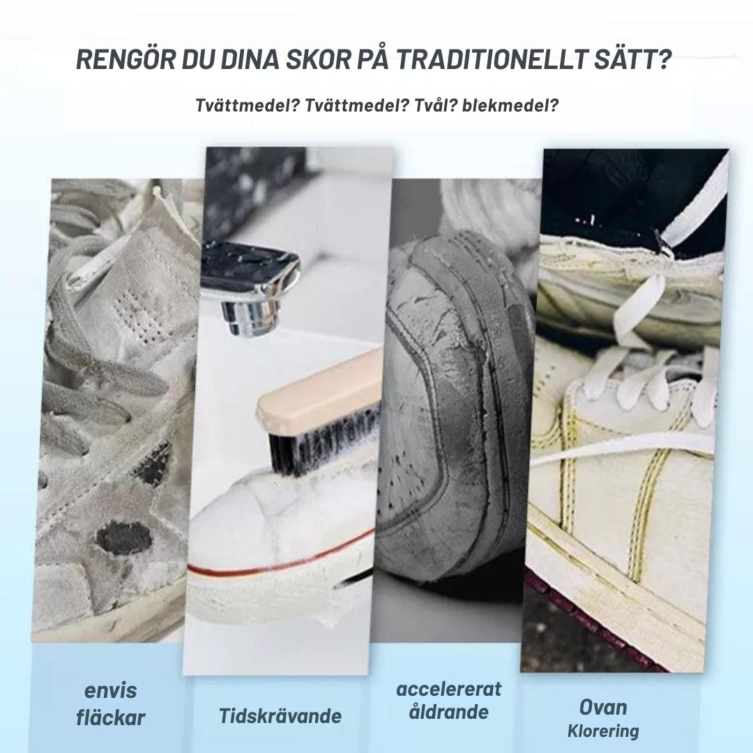 SneakerGlans – Ge dina sneakers sin fräscha, vita look tillbaka