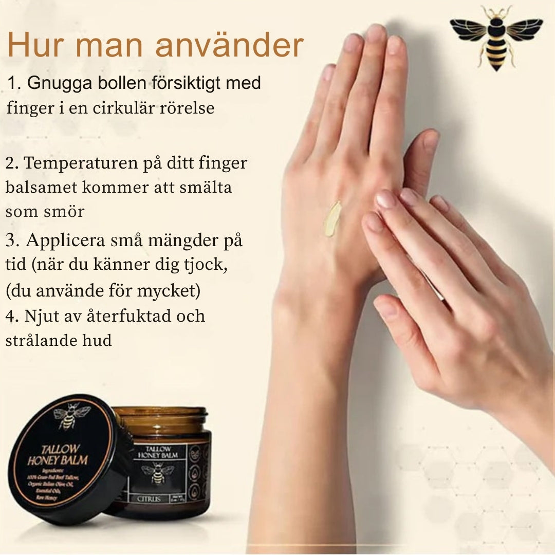 HonungLjus Balsam - Naturlig hudvård med synliga resultat