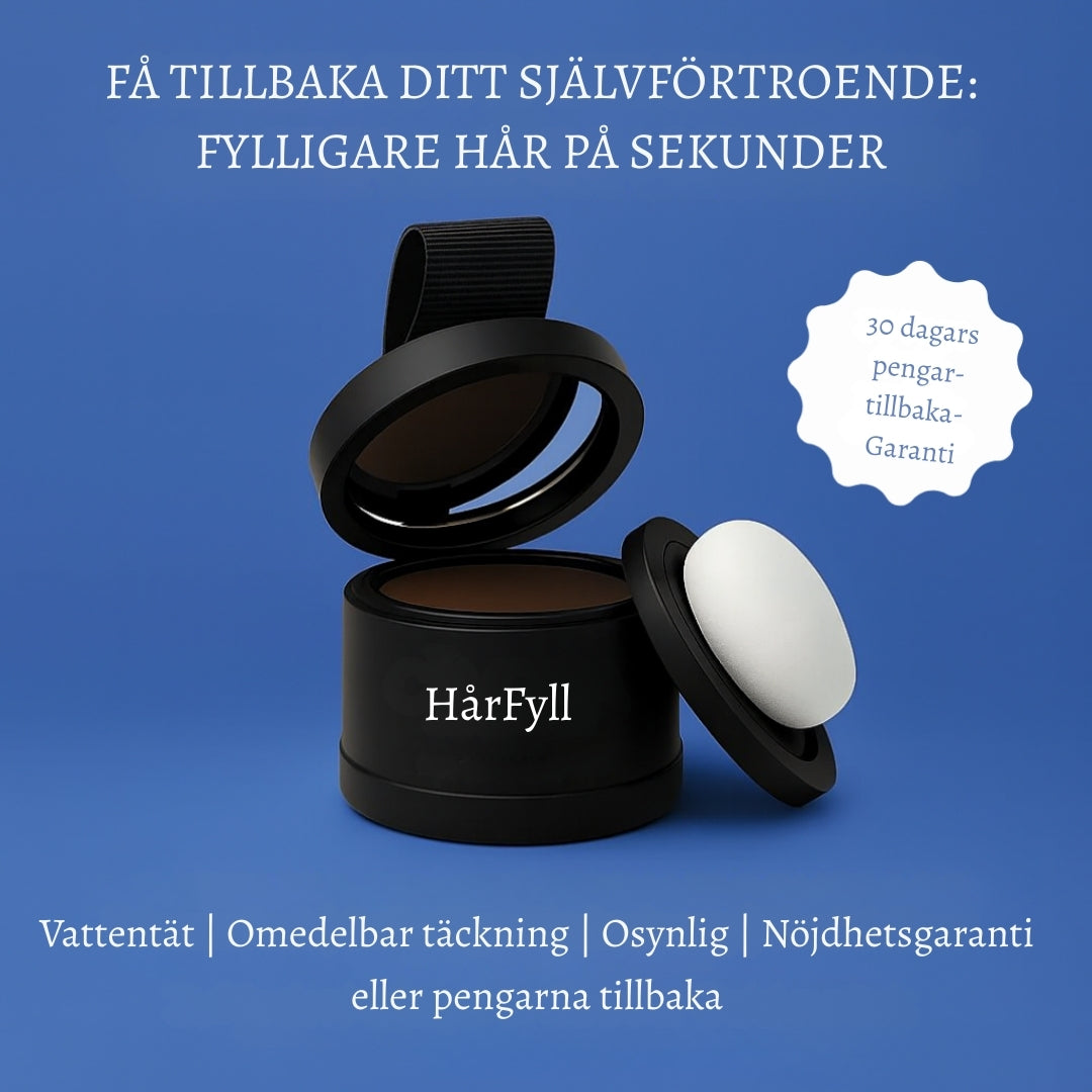 HårFyll – Få fylligt och naturligt hår på 10 sekunder