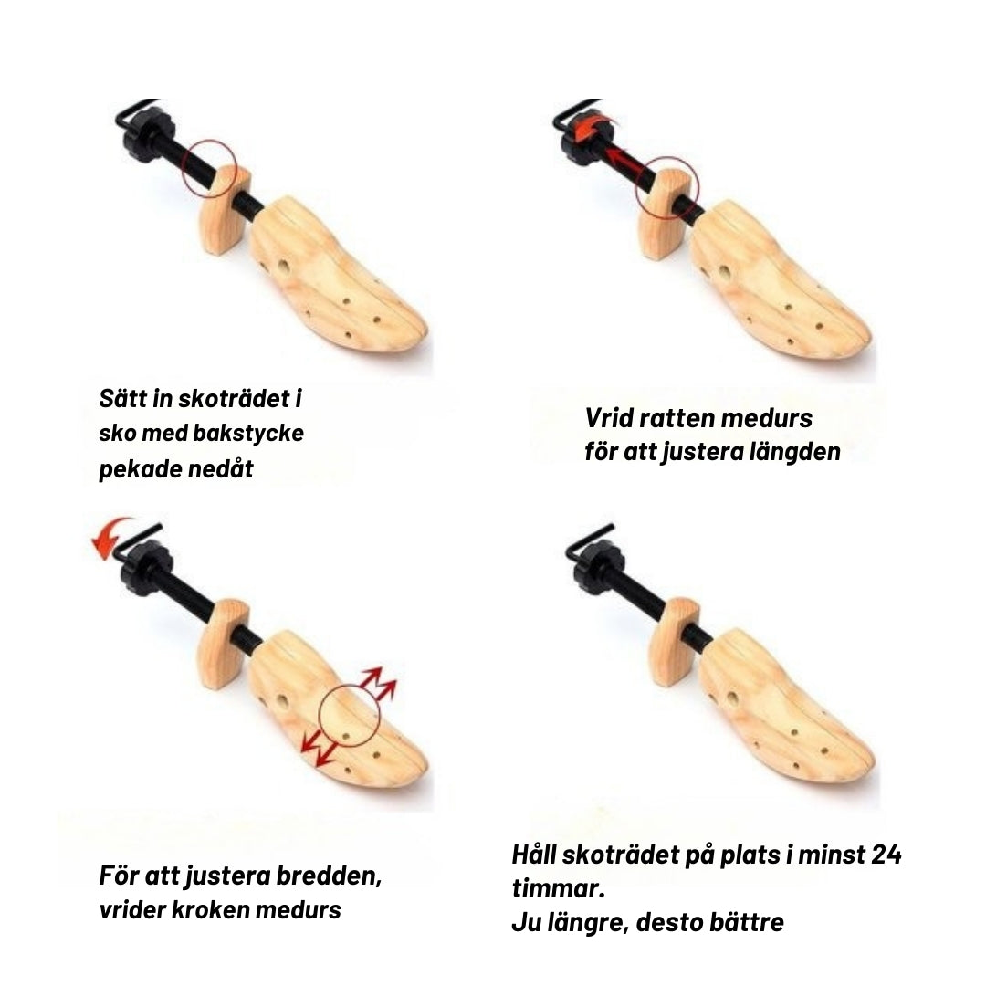 ShoeStretcher Pro – Gör Varje Sko Bekväm, Utan Krångel